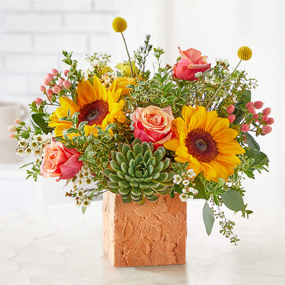 Sunflower Season Bouquet –  Greater Wichita Flower Shop, Wichita KS