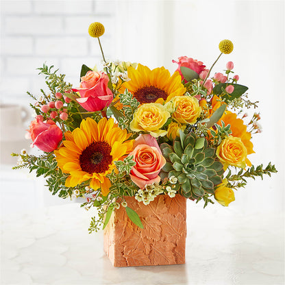 Sunflower Season Bouquet –  Greater Wichita Flower Shop, Wichita KS