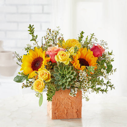 Sunflower Season Bouquet –  Greater Wichita Flower Shop, Wichita KS