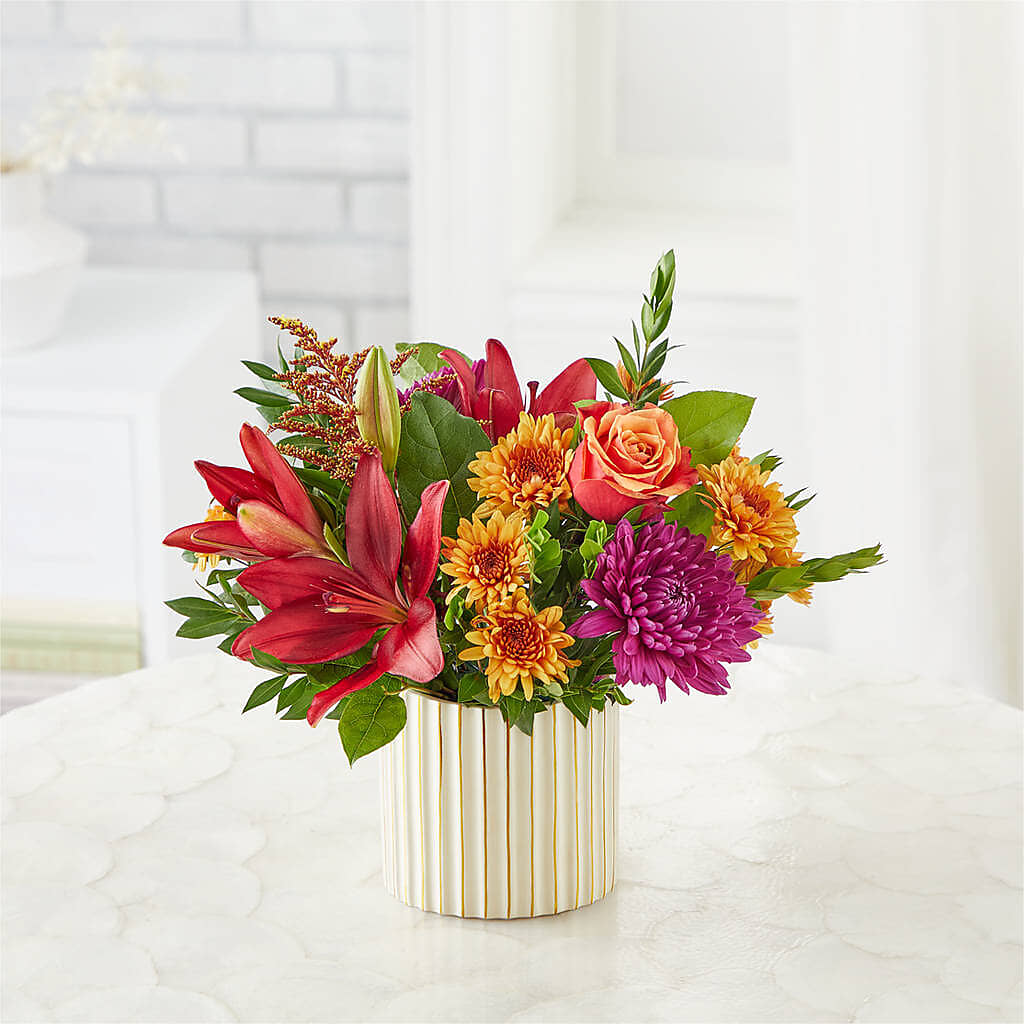 Burgundy Landscape Bouquet –  Greater Wichita Flower Shop, Wichita KS