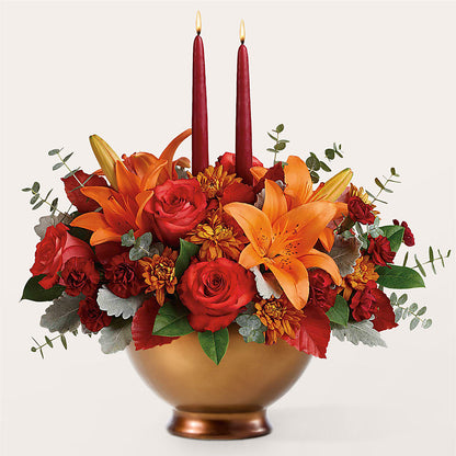 Fruits of Fall Centerpiece –  Greater Wichita Flower Shop, Wichita KS