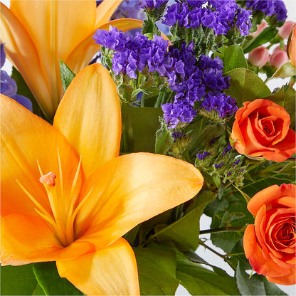 Radiant Citrus Bouquet –  Greater Wichita Flower Shop, Wichita KS