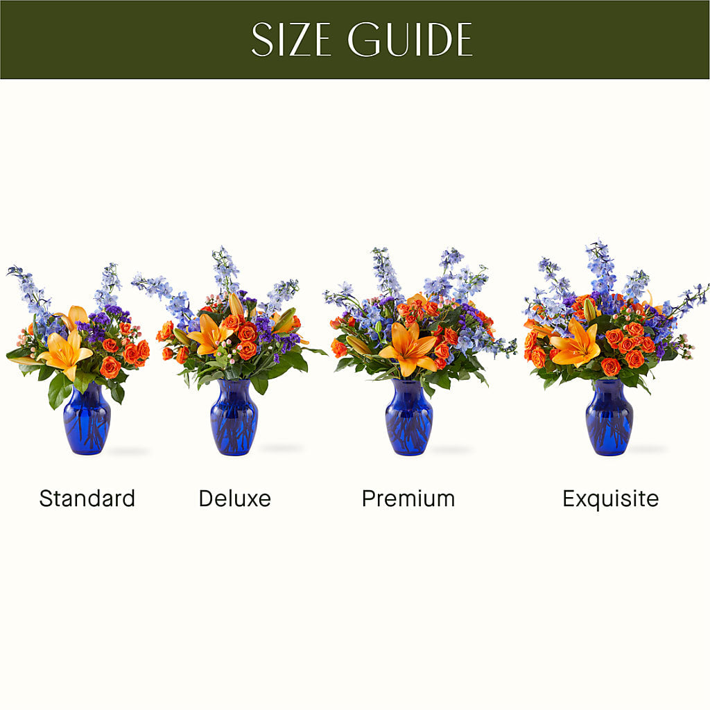 Radiant Citrus Bouquet –  Greater Wichita Flower Shop, Wichita KS