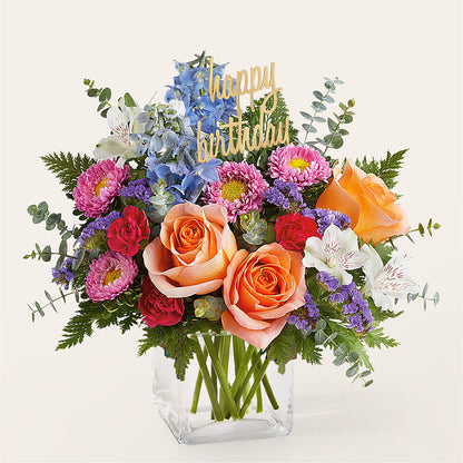 Birthday Bash Bouquet –  Greater Wichita Flower Shop, Wichita KS
