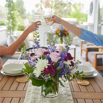 Violet Frost Bouquet –  Greater Wichita Flower Shop, Wichita KS