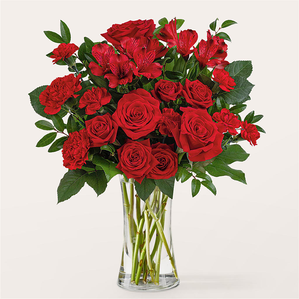 Brilliant Ruby Bouquet –  Greater Wichita Flower Shop, Wichita KS