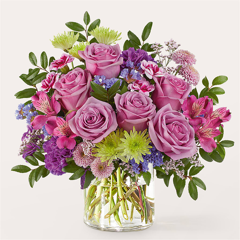 Glass Half Full Bouquet –  Greater Wichita Flower Shop, Wichita KS