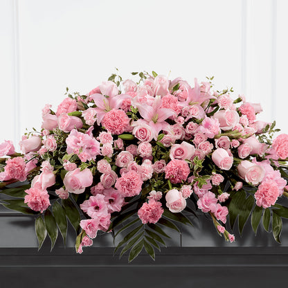 Garden of Comfort Casket Spray (Standard) –  Greater Wichita Flower Shop, Wichita KS