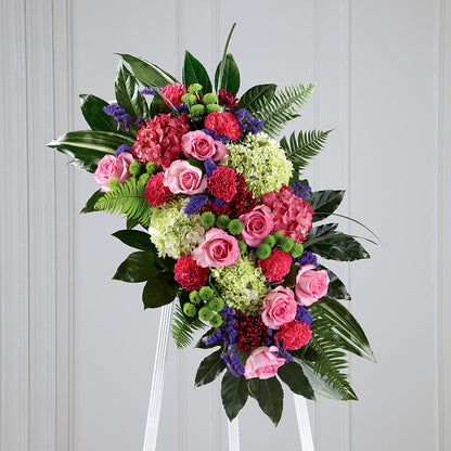 Refreshing Mix Standing Spray –  Greater Wichita Flower Shop, Wichita KS