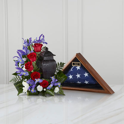 Patriotic Tribute Arrangement –  Greater Wichita Flower Shop, Wichita KS
