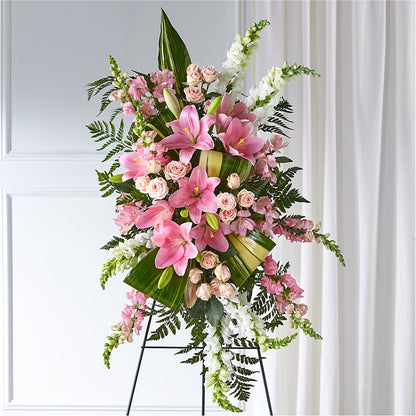 Elegant Embrace Standing Spray –  Greater Wichita Flower Shop, Wichita KS