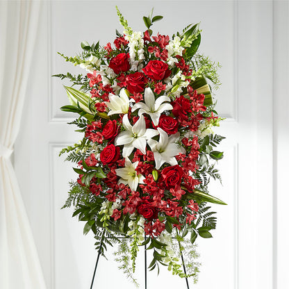 Everlasting Memory Standing Spray –  Greater Wichita Flower Shop, Wichita KS