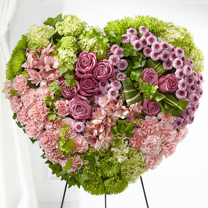 Heartwarming Standing Heart –  Greater Wichita Flower Shop, Wichita KS