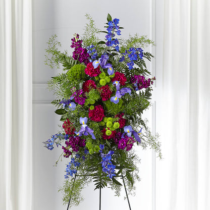 Heavenly Skies Standing Spray –  Greater Wichita Flower Shop, Wichita KS