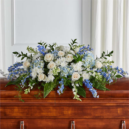 Timeless Essence Casket Spray –  Greater Wichita Flower Shop, Wichita KS