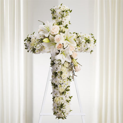 Spiritual Guidance Standing Spray –  Greater Wichita Flower Shop, Wichita KS