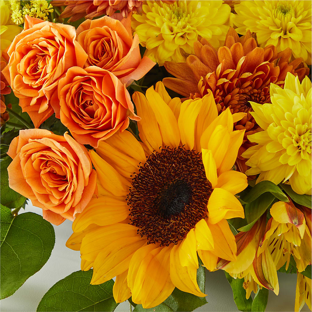 Autumn Harmony Centerpiece –  Greater Wichita Flower Shop, Wichita KS