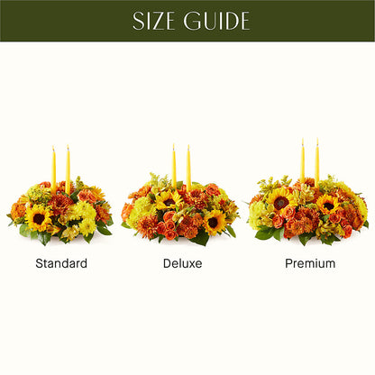 Autumn Harmony Centerpiece –  Greater Wichita Flower Shop, Wichita KS