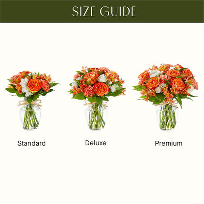 Apricot Glow Bouquet –  Greater Wichita Flower Shop, Wichita KS