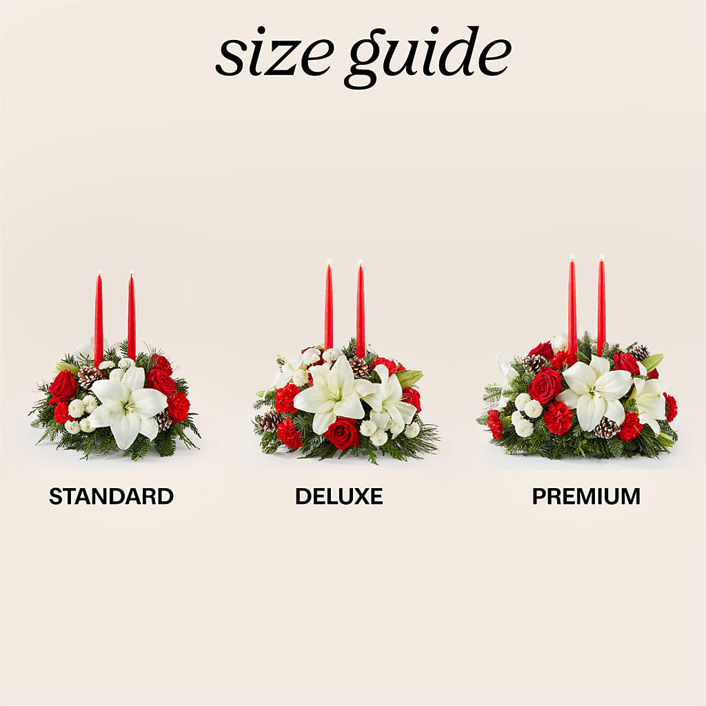 Seasonal Festivities Centerpiece –  Greater Wichita Flower Shop, Wichita KS