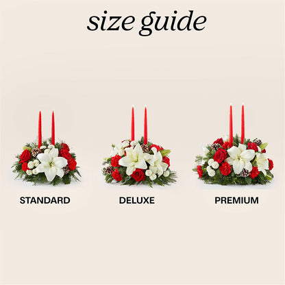 Seasonal Festivities Centerpiece –  Greater Wichita Flower Shop, Wichita KS