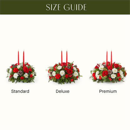 Holiday Soiree Centerpiece –  Greater Wichita Flower Shop, Wichita KS