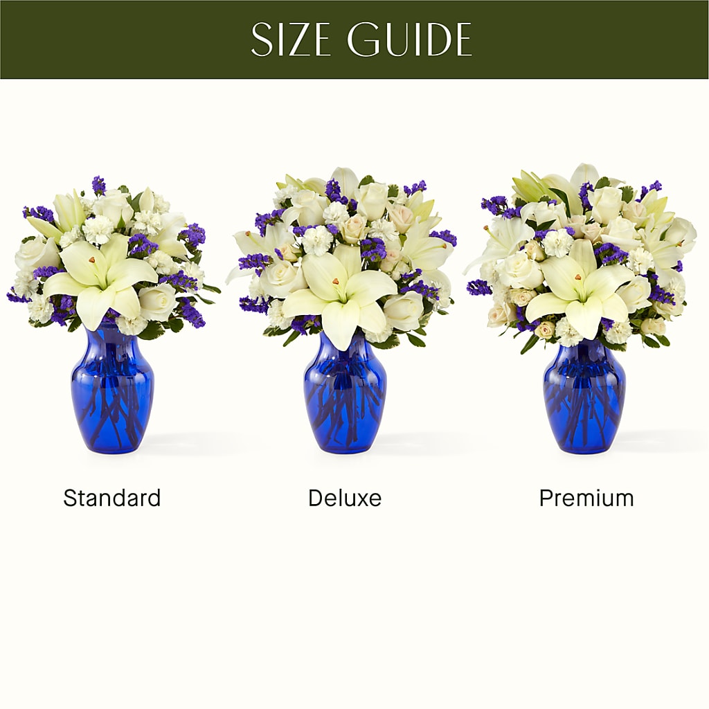 Sapphire Rush Bouquet –  Greater Wichita Flower Shop, Wichita KS