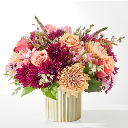 Berry Cobbler Bouquet with Ivory Vase –  Greater Wichita Flower Shop, Wichita KS
