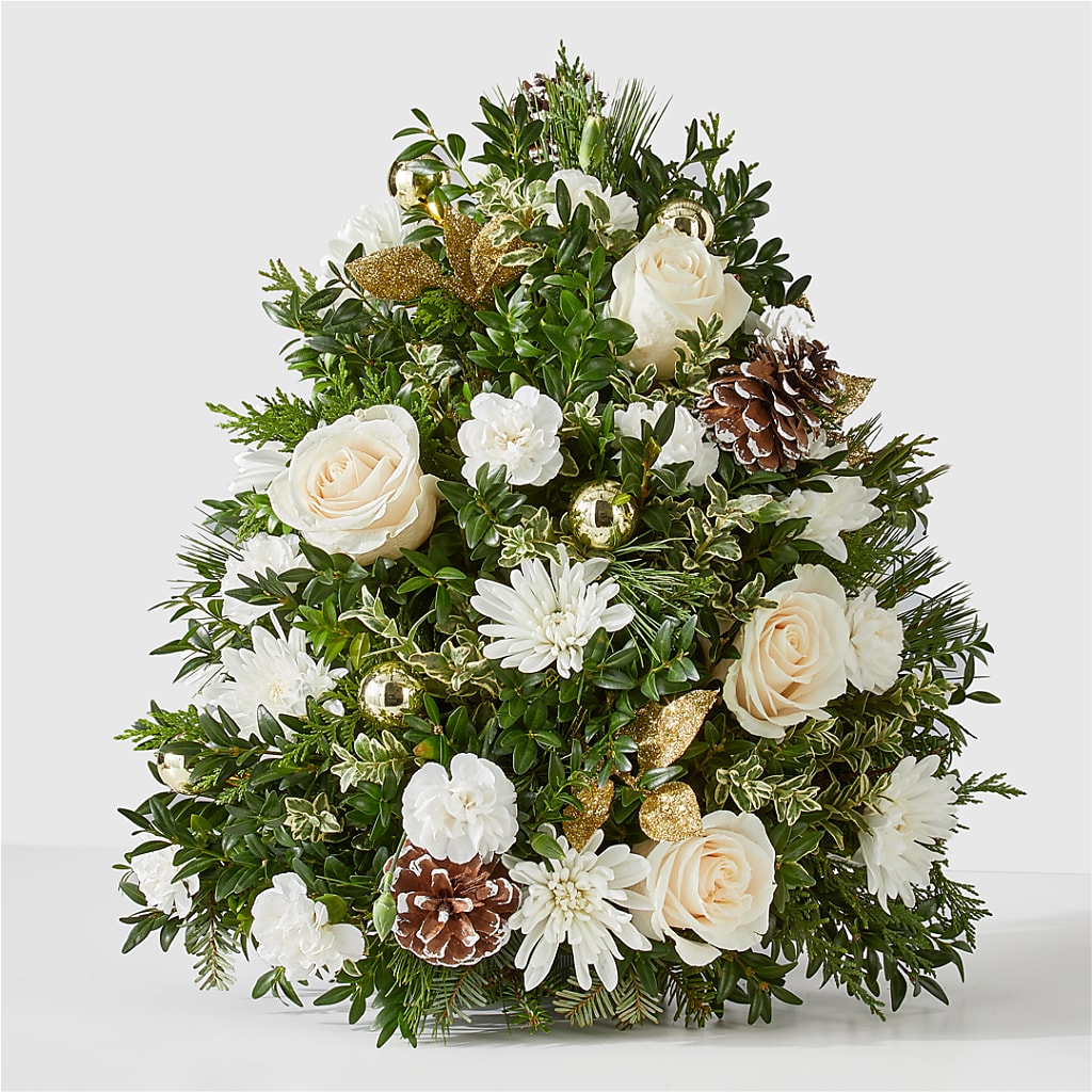 Árbol nevado