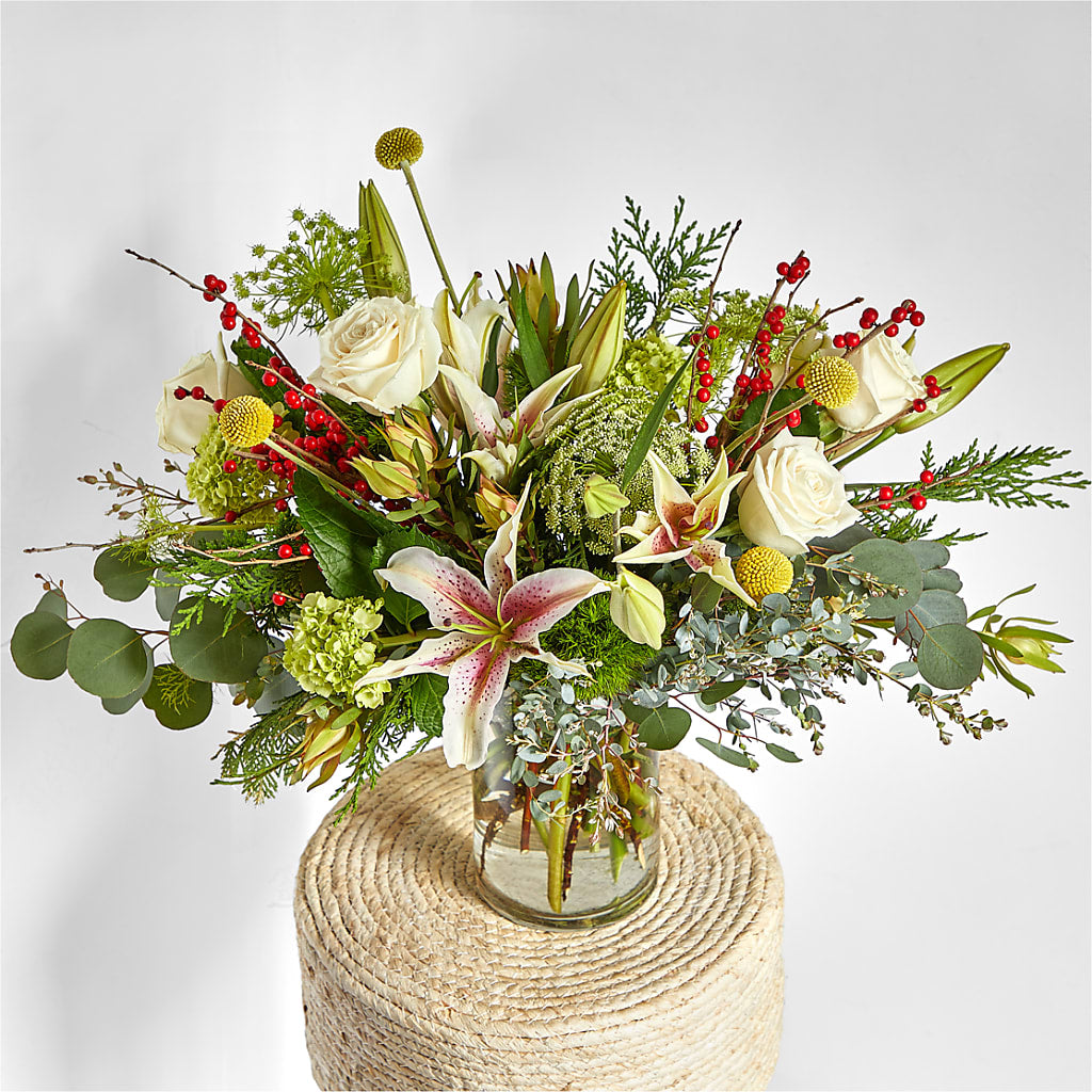 Berry & Bright Bouquet –  Greater Wichita Flower Shop, Wichita KS