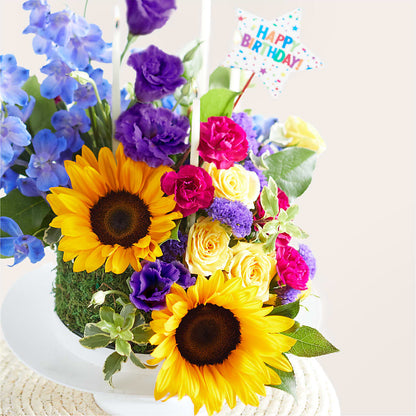 Star of the Day Floral Cake –  Greater Wichita Flower Shop, Wichita KS