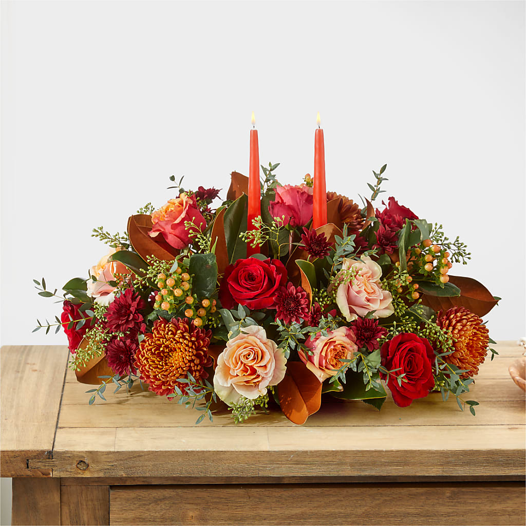Gather Near Centerpiece –  Greater Wichita Flower Shop, Wichita KS
