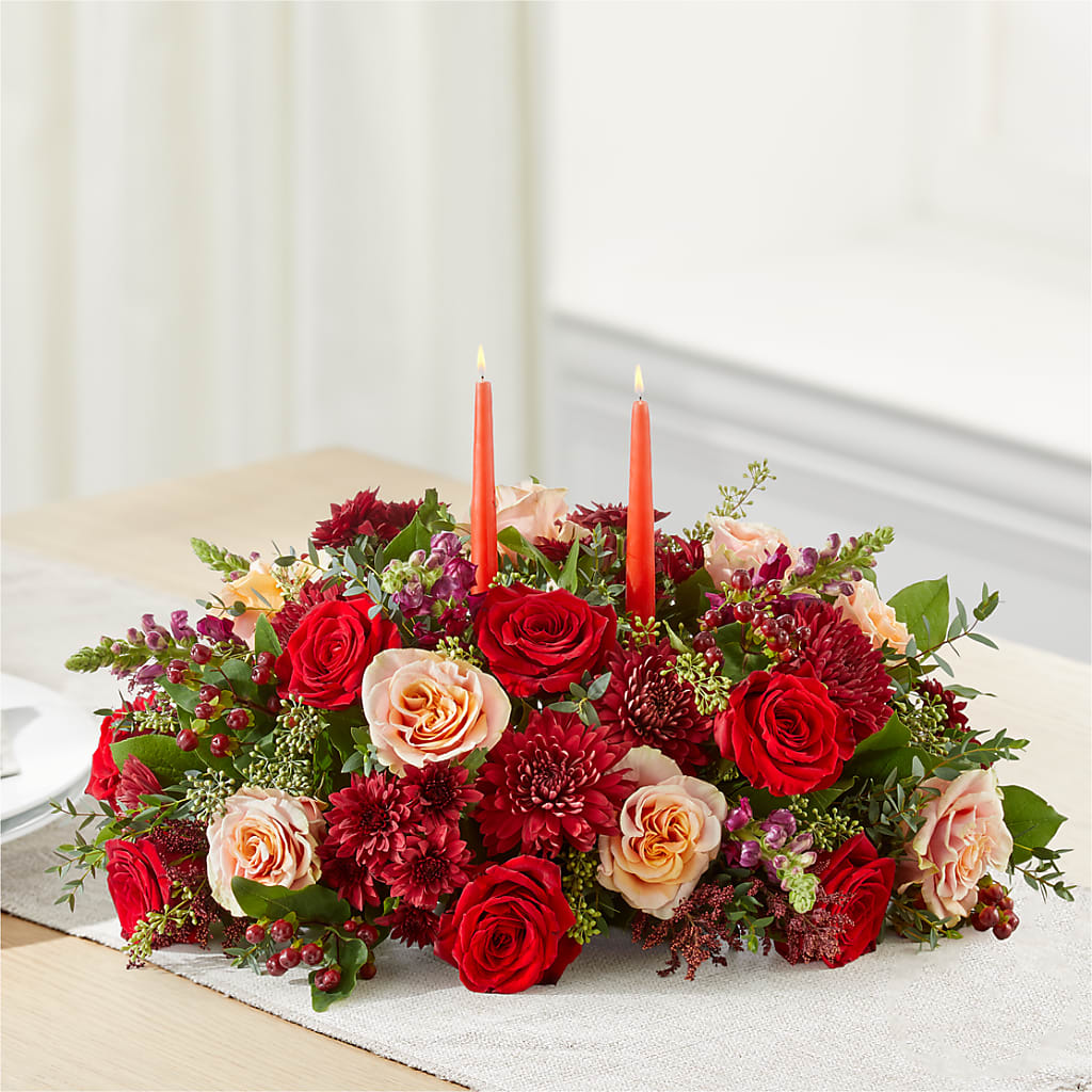 Most Thankful Centerpiece –  Greater Wichita Flower Shop, Wichita KS