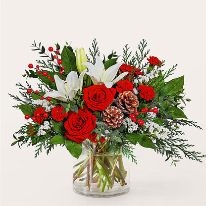 Best in Snow Bouquet –  Greater Wichita Flower Shop, Wichita KS