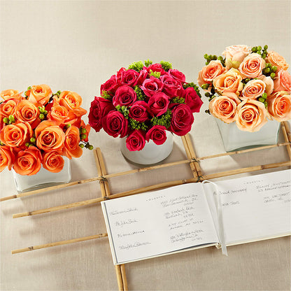 Dawn Rose Centerpiece –  Greater Wichita Flower Shop, Wichita KS