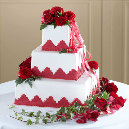 Forever Happiness Cake Decor –  Greater Wichita Flower Shop, Wichita KS