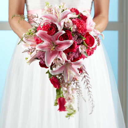 Lily & Rose Bouquet –  Greater Wichita Flower Shop, Wichita KS