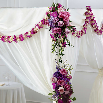 Color & Light Chuppah Decor –  Greater Wichita Flower Shop, Wichita KS