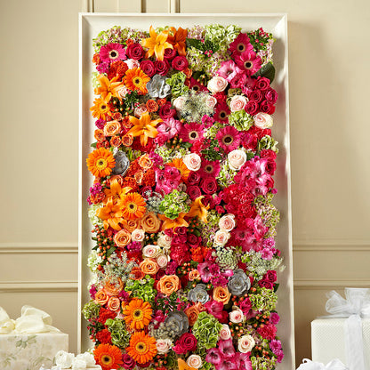 Fresh Picked Floral Wall –  Greater Wichita Flower Shop, Wichita KS